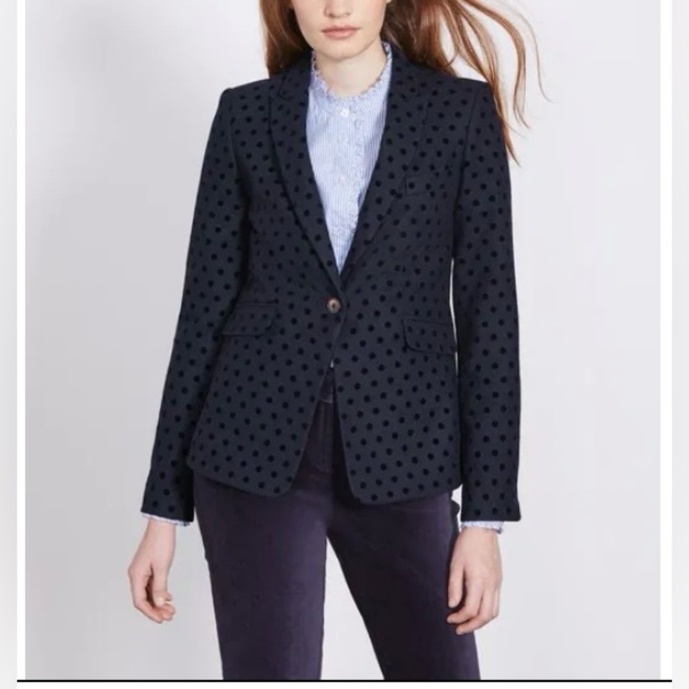 Boden Mirabelle Wool Blend Blazer Size 14r